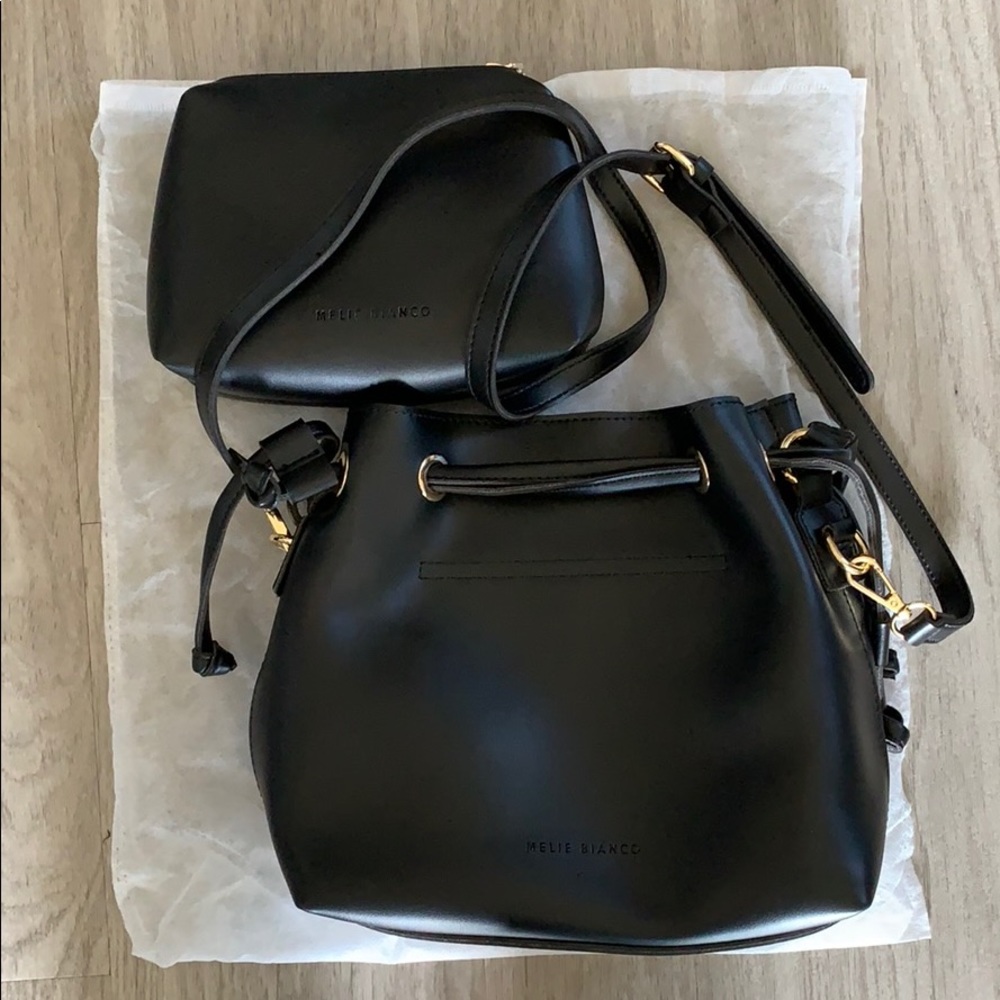 Melie Bianco Jackie Bucket Crossbody